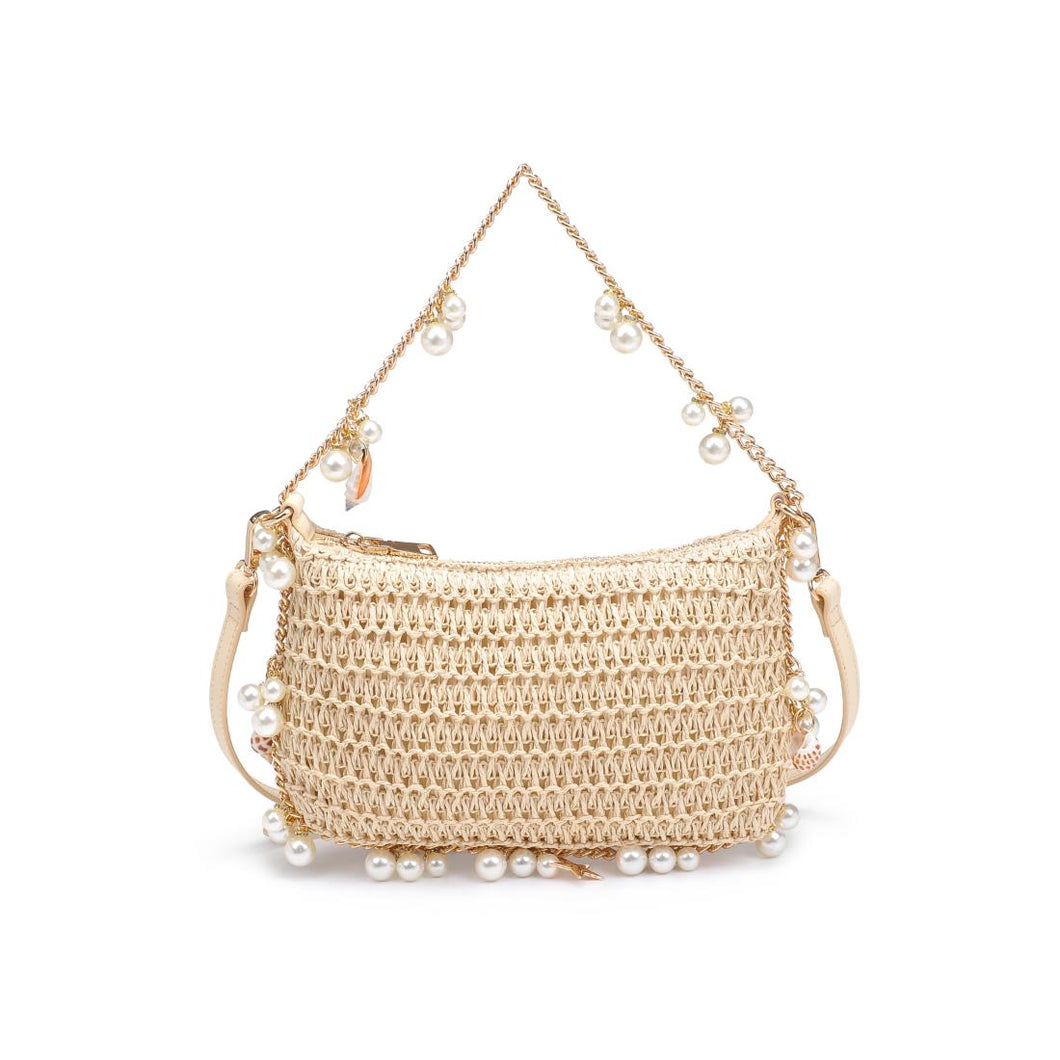 Steph Ivory Seashell Evening Bag