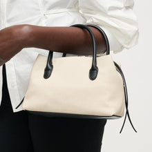 Logan Ivory Black Crossbody