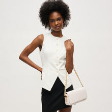 Julia Ivory Shoulder Bag
