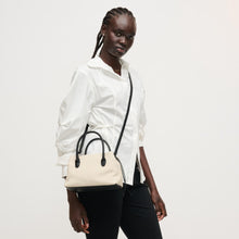 Logan Ivory Black Crossbody