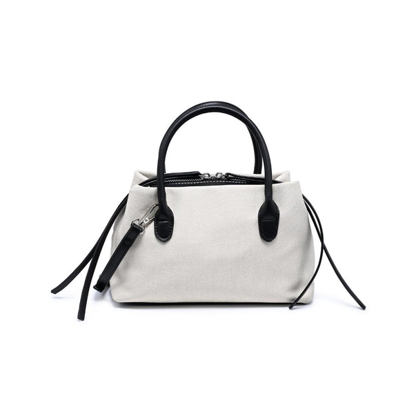 Logan Ivory Black Crossbody