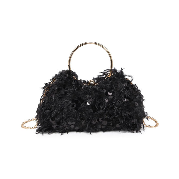 Charlotte Black Evening Bag