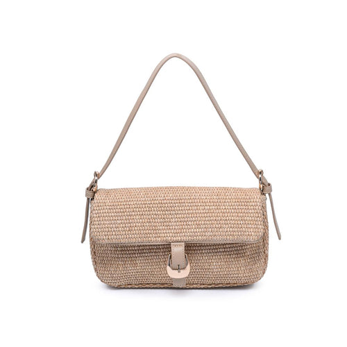 Gloria Natural Straw Crossbody
