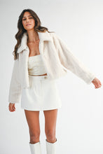 Faux Fur Cropped Jacket