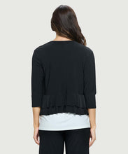 Ruffle Bottom Crop Jacket