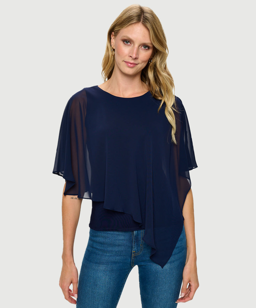 Chiffon Layered Top