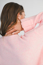 Chest Pocket Sweater Top