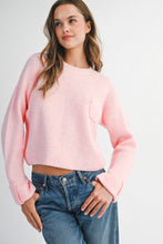 Chest Pocket Sweater Top