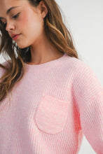 Chest Pocket Sweater Top