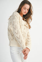 Front Big Bow Knit Sweater