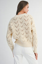 Front Big Bow Knit Sweater