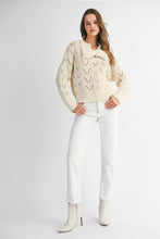 Front Big Bow Knit Sweater