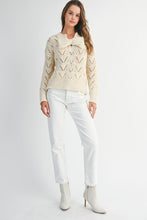 Front Big Bow Knit Sweater