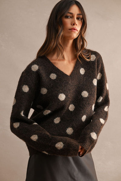 Polka Dot Sweater