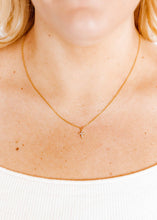 Carly Gold Cross Necklace