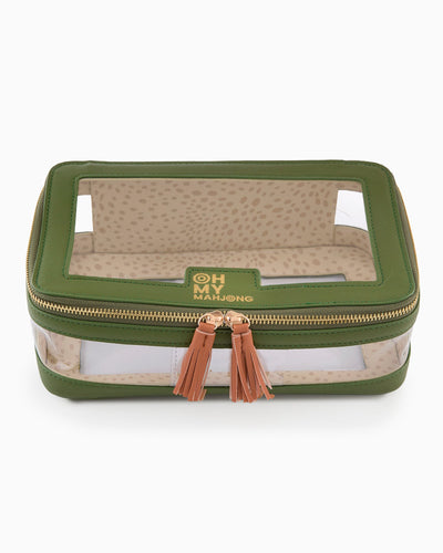Olive Tile Storage Bag