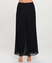 Chiffon Pull On Wide Leg Pant