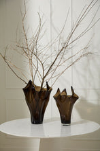 Peaked Glass Vase 12.5"