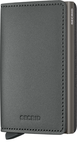 Slimwallet Matte Satin Steel
