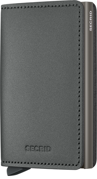 Slimwallet Matte Satin Steel