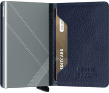 Slimwallet-Stitch Linea Navy