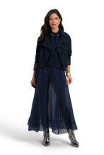 Nylon Triple Collar Jacket