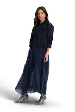 Nylon Triple Collar Jacket
