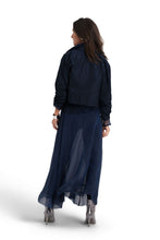 Nylon Triple Collar Jacket
