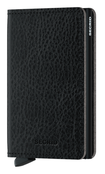 Slimwallet Veg Black-Black