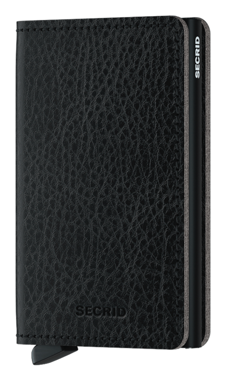 Slimwallet Veg Black-Black
