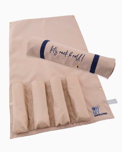 Tan Let's Rack and Roll Bag