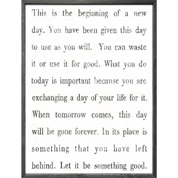 This is the Beginning 3x4