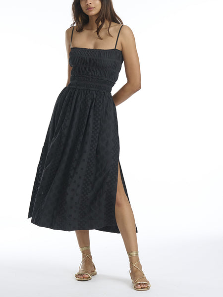 Kenzie Geo Eyelet Dress