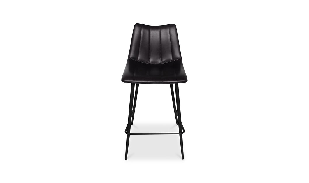 Alibi Counter Stool Matte Black
