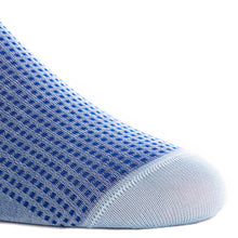 Sky Blue Clematis Mid Calf Sock
