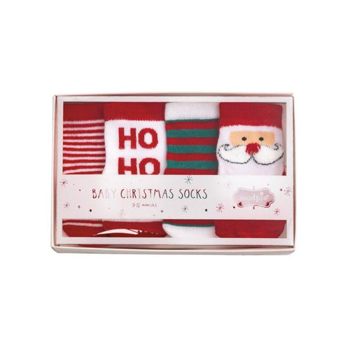 Christmas Baby Sock Set