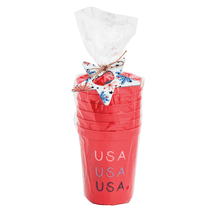 Red Americana Party Cup Set
