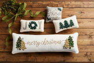 TREE XMAS MINI FELT PILLOW
