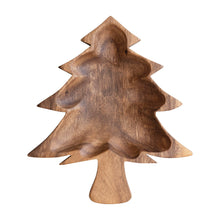ACACIA WOOD TREE SHAPED BOWL