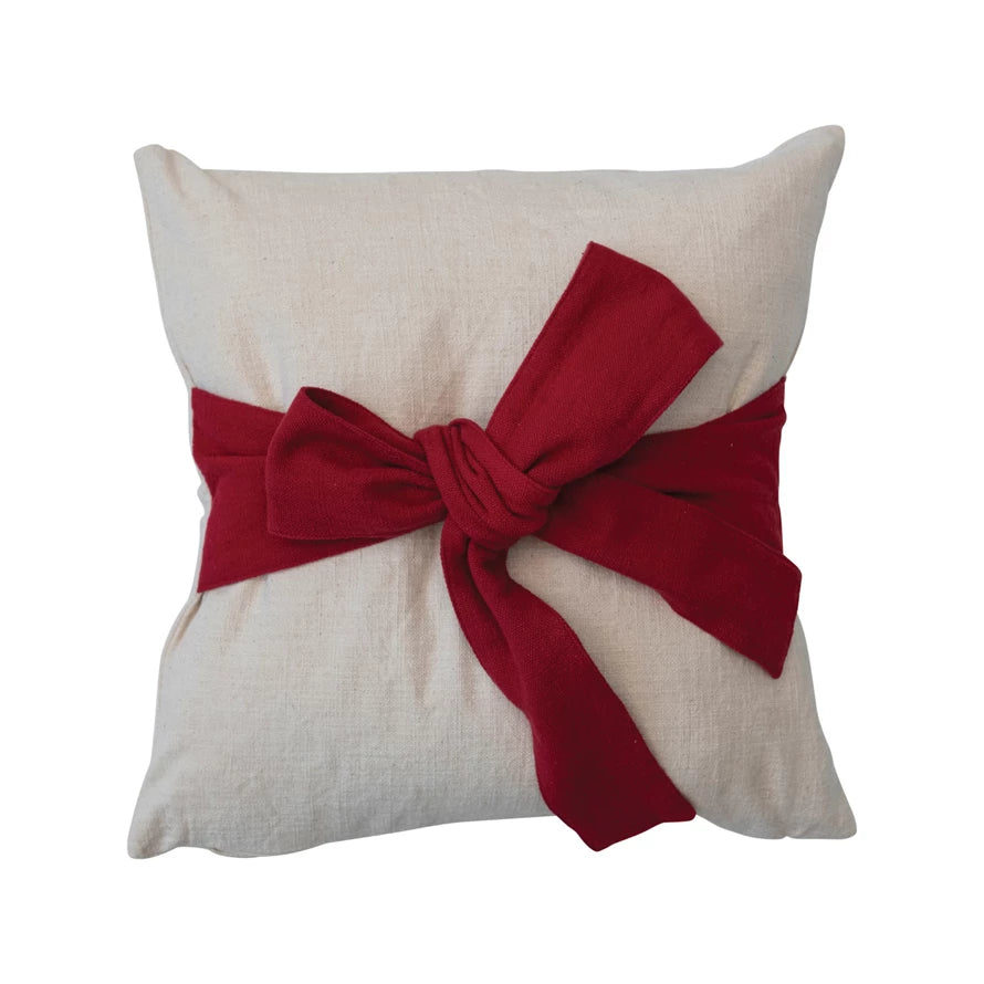 PILLOW W/ BOW