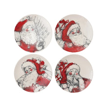 Santa Stoneware Plate