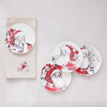 Santa Stoneware Plate