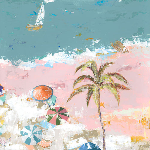 BUBBLEGUM BEACH IV 40X40