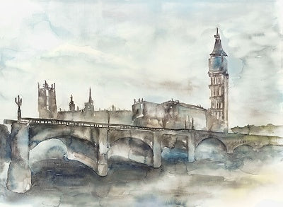 SCENERY OF EUROPE I ART 40X30
