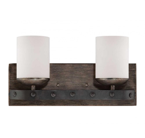 Reclaimed Wood 2 Light Sconce, Lighting, Laura of Pembroke