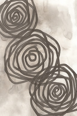36X54, BROWN SPIRAL