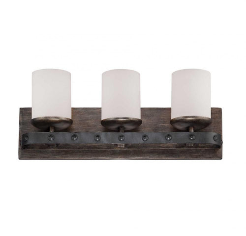 Reclaimed Wood 3 Light Sconce, Lighting, Laura of Pembroke