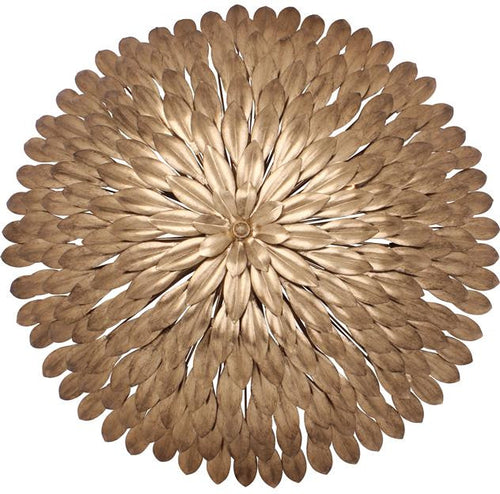 Gold Leaf 6 Light Sconce, Lighting, Laura of Pembroke