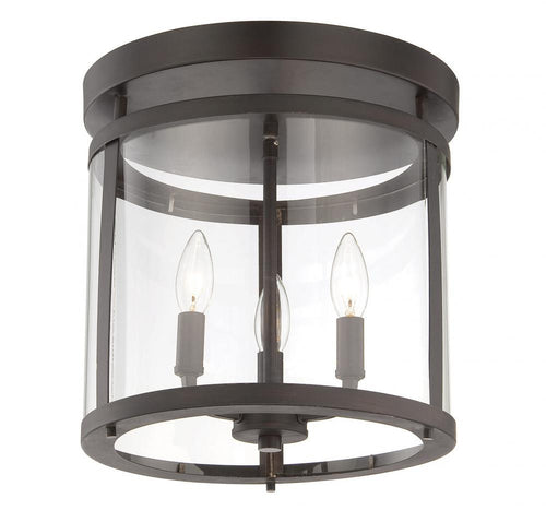 English Bronze Semi-Flush Mount, Lighting, Laura of Pembroke