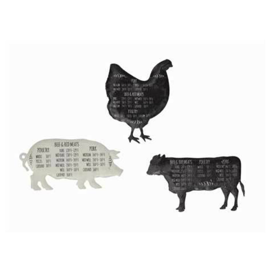 Meat Temps Magnet, Gifts, Laura of Pembroke